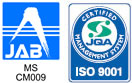 品質保証証明・ISO9001